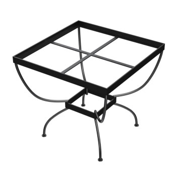 Mosaic House Moroccan tile Backgammon Table Base  solid  